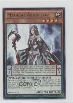 Magical Abductor 1st Ed. YuGiOh Mega-Tin Mega Pack #MP16-EN073 - Image 1