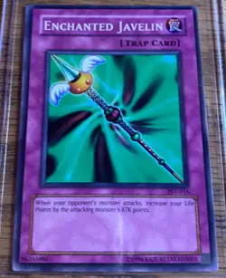 Enchanted Javelin PSV-015 Yu-Gi-Oh! Card Light Play Unlimited - Image 1