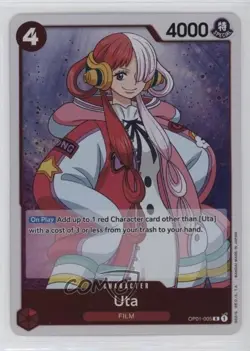 2022 One Piece Card Game: Romance Dawn OP01 R (Errata) Uta #OP01-005 - Image 1