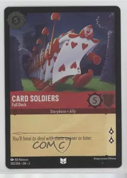2023 Disney Lorcana - Rise of the Floodborn Foil Card Soldiers Full Deck #105 - Image 1