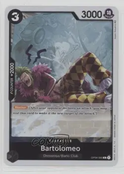 2023 One Piece Card Game: Kingdoms of Intrigue OP04 Japanese R Bartolomeo - Image 1