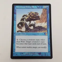 Unnatural Selection Near Mint, English Apocalypse MTG Magic 32/143 - Image 1