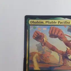 Dhalsim, Pliable Pacifist [Secret Lair Drop Series] MTG Near Mint - NM TCG - Image 2