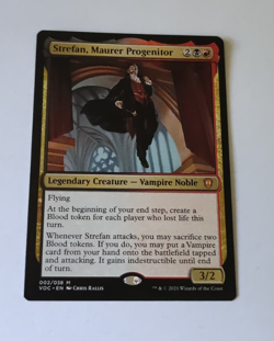 MtG Strefan, Maurer Progenitor (VOC-002) Mythic Rare English MINT - Image 1
