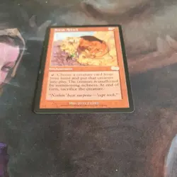 Sneak Attack X (1) Urza's Saga mtg LP - Image 2