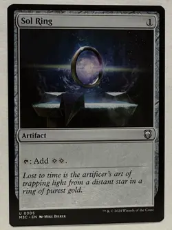 1x Sol Ring - Magic the Gathering NM MTG - Image 1