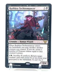 Ruthless Technomancer 035 Kamigawa Commander - MTG - Magic The Gathering - Image 1