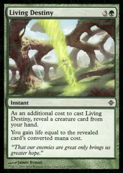 Living Destiny Rise of Eldrazi MTG Magic the Gathering card - Image 1