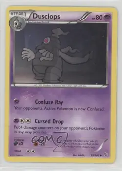 Dusclops Pokemon XY Flashfire #39 - Image 1