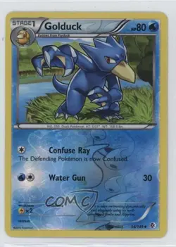 Golduck Reverse Foil Pokemon Black & White Boundaries Crossed #34 - Image 1