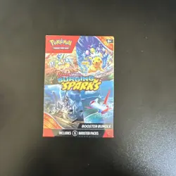 Pokemon Surging Sparks SV08 Booster Bundle TCG 6 packs New Sealed - Image 1