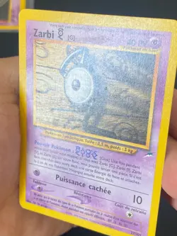 CARTE POKEMON ZARBI G 27/105 FR RARE WIZARDS NEO DESTINY - TBE - Image 3