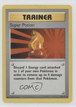 Super Potion Shadowless Pokemon Base Set #90 1999 - Image 1