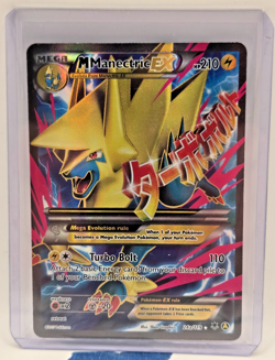 Pokemon M Manectric EX 24a Alternate Art Promos Holo Never Played NM + - Image 1