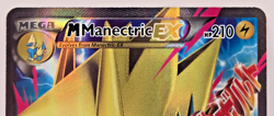 Pokemon M Manectric EX 24a Alternate Art Promos Holo Never Played NM + - Image 3