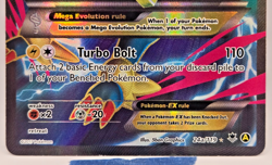 Pokemon M Manectric EX 24a Alternate Art Promos Holo Never Played NM + - Image 4