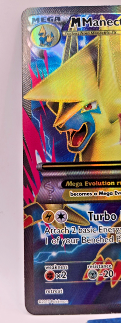 Pokemon M Manectric EX 24a Alternate Art Promos Holo Never Played NM + - Image 5