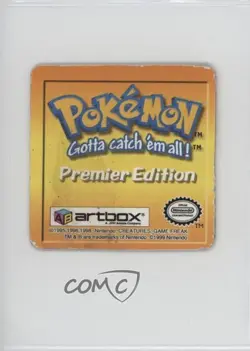 Squirtle Wartortle Artbox Pokemon Action Flipz Premier Edition #38 1999 - Image 2