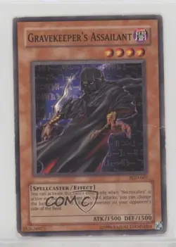 Gravekeeper's Assailant YuGiOh Pharaonic Guardian #PGD-067 2003 - Image 1