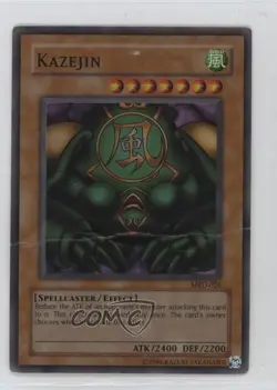 Kazejin (SR) Unlimited YuGiOh Metal Raiders #MRD-026 2002 - Image 1