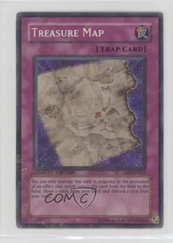 Treasure Map YuGiOh Duelist Packs Special Edition Promo #DPK-ENSE2 2007 - Image 1