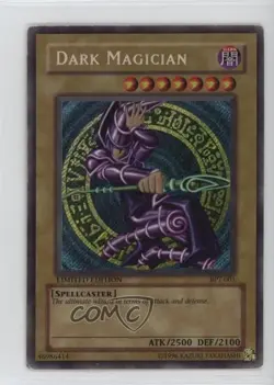 Dark Magician YuGiOh Collectors Tin Promo #BPT-001 2002 - Image 1