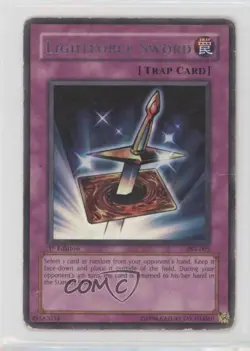 Lightforce Sword 1st Ed. YuGiOh Pharaoh's Servant #PSV-005 2002 - Image 1