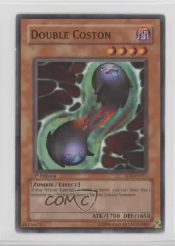 Double Coston 1st Ed. YuGiOh Zombie Madness Structure Deck #SD2-EN011 2005 - Image 1