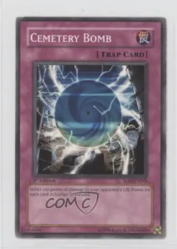Cemetary Bomb 1st Ed. YuGiOh Soul of the Duelist #SOD-EN059 2004 - Image 1