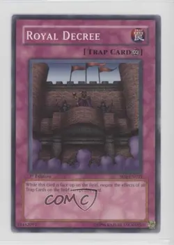 Royal Decree 1st Ed. YuGiOh Warrior's Triumph Structure Deck #SD5-EN035 2005 - Image 1