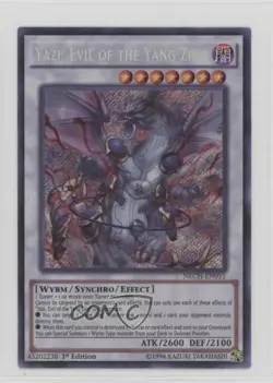Yazi Evil of the Yang Zing 1st Ed. YuGiOh The New Challangers #NECH-EN051 - Image 1