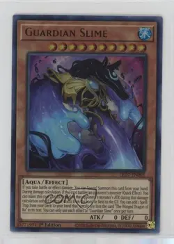 UR - Guardian Slime 1st Ed. YuGiOh Legendary Duelists: Rage of RA #LED7-EN003 - Image 1