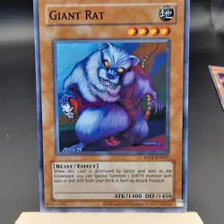 Yugioh Giant Rat - Retro Pack (2020 Date Reprint) - Image 1