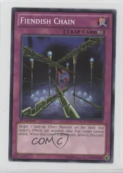 Fiendish Chain 1st Ed. YuGiOh Samurai Warlords Structure Deck #SDWA-EN036 - Image 1