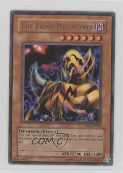 Rare - The Fiend Megacyber YuGiOh Dark Beginning 1 #DB1-EN203 2004 - Image 1
