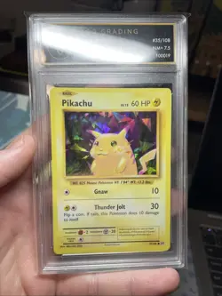 Pikachu 35/108 Cracked Ice Holo Evolutions Promo Pokemon Card NM, TCG 7.5! Rare - Image 4