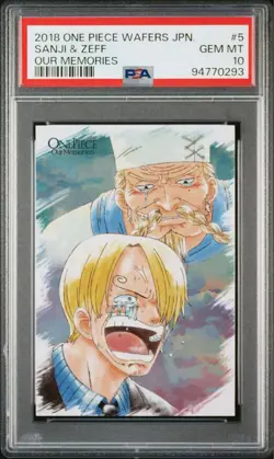 [PSA10] mc29 Psa10 One Piece Wafer Card Sanji Zeff - Image 4
