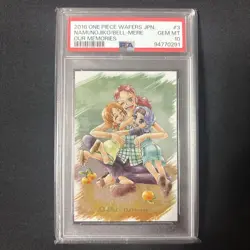 [PSA10] mc29 Psa10 One Piece Wafer Card Nami Nojiko Bell Mail - Image 1