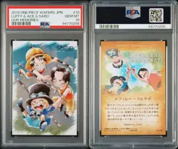 [PSA10] mc29 Psa10 One Piece Wafer Card Luffy Ace Sabo - Image 3