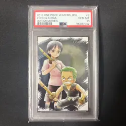 [PSA10] mc29 Psa10 One Piece Wafer Card Zoro Kuina - Image 1