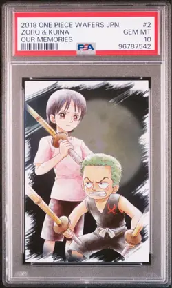 [PSA10] mc29 Psa10 One Piece Wafer Card Zoro Kuina - Image 4