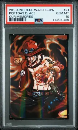 [PSA10] mc29 Psa10 One Piece Wafer Card Ace - Image 4