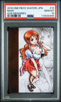 [PSA10] mc29 Psa10 One Piece Wafer Card Nami - Image 4