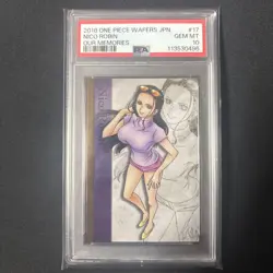 [PSA10] mc29 Psa10 One Piece Wafer Card Robin - Image 1