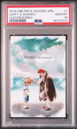 [PSA10] mc29 Psa10 One Piece Wafer Card Luffy Shanks - Image 4