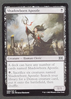 MTG - 1x Shadowborn Apostle - Double Masters - NM - Magic the Gathering - Black - Image 1