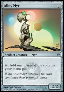 Alloy Myr - Light Play MTG New Phyrexia - Image 1
