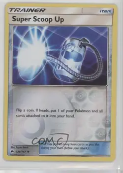 Super Scoop Up Reverse Foil Pokemon Sun & Moon Burning Shadows #124 - Image 1