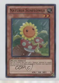 Naturia Sunflower 1st Ed. YuGiOh Hidden Arsenal 3 #HA03-EN011 2010 - Image 1