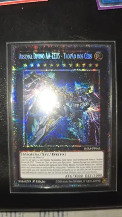 Yugioh Divine Arsenal AA-ZEUS - Sky Thunder PHRA-EN045/PHRA-PT045 Starlight NM - Image 1